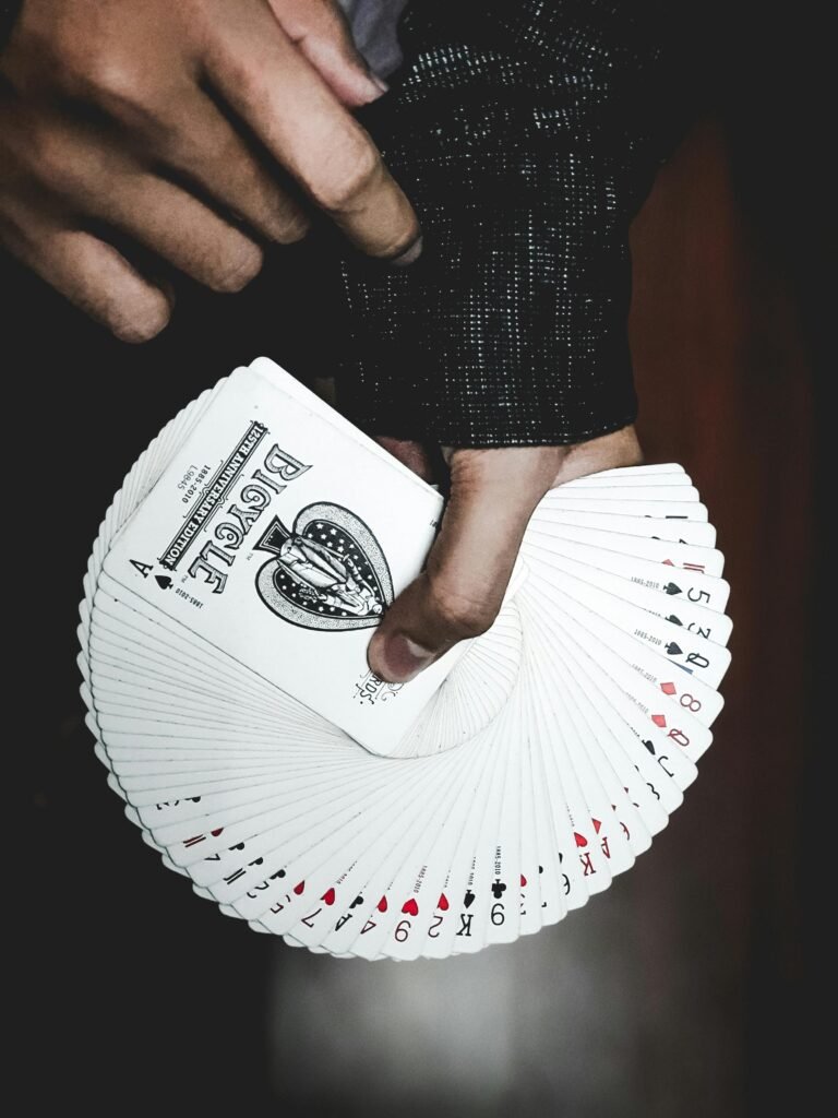 jeu de cartes de magicien. Marque Bicycle.