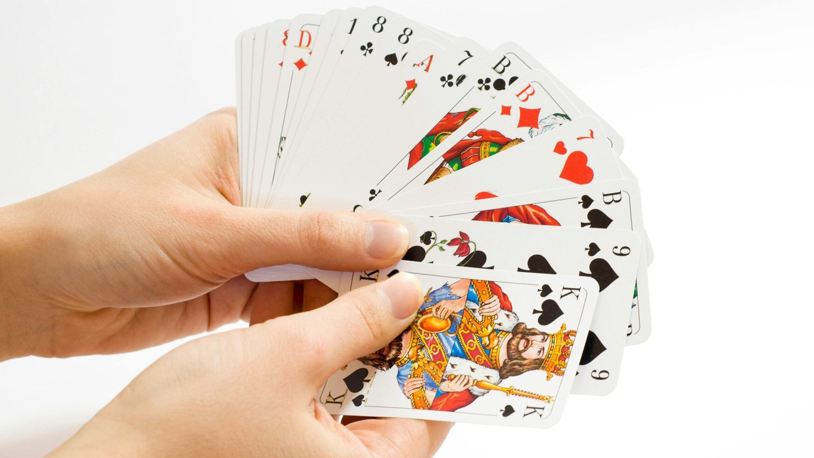 Jeu de cartes utilisé pour une prestation en entreprise.