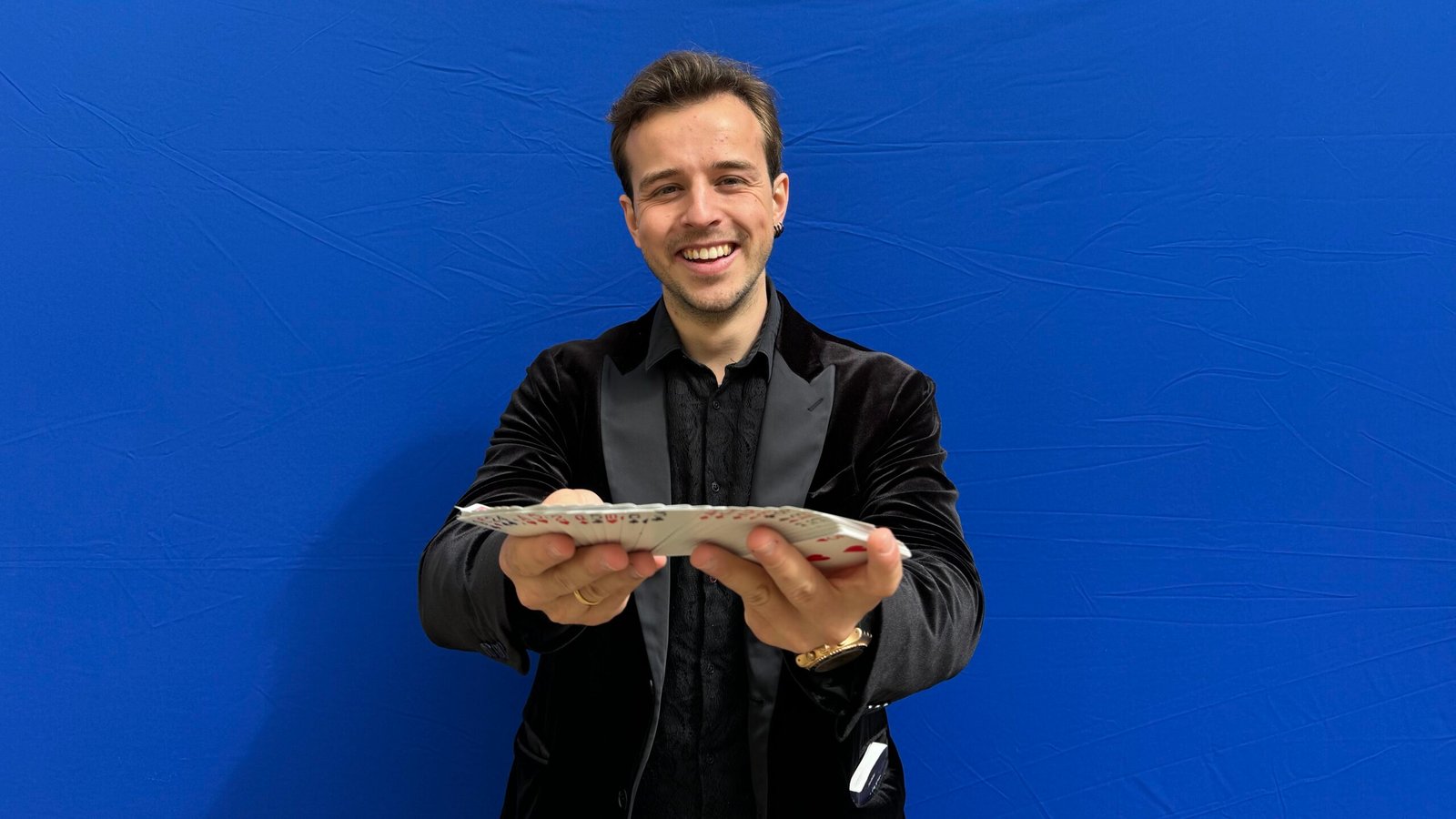 Julien Heka magicien à Versailles