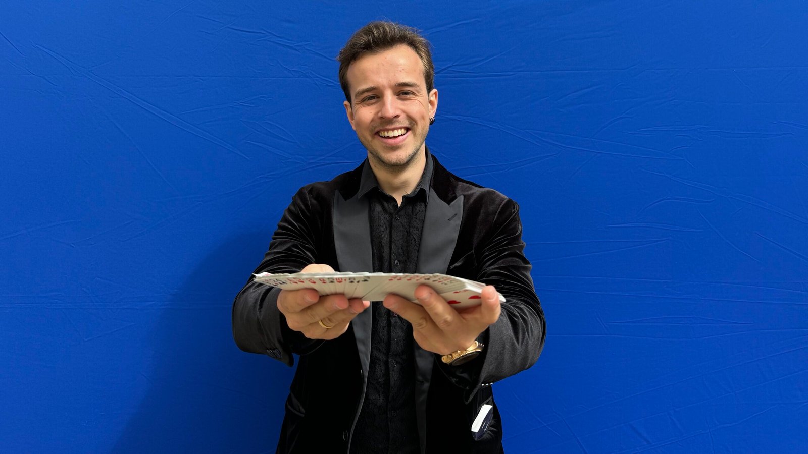 Julien Heka magicien à Versailles