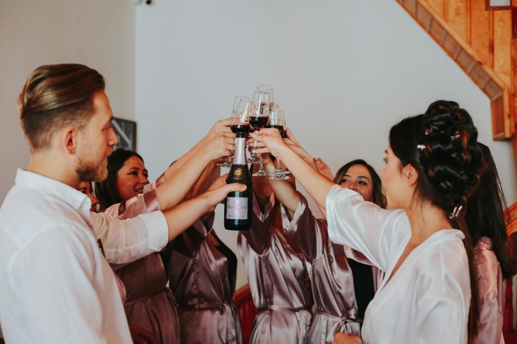 photo vin d'honneur mariage